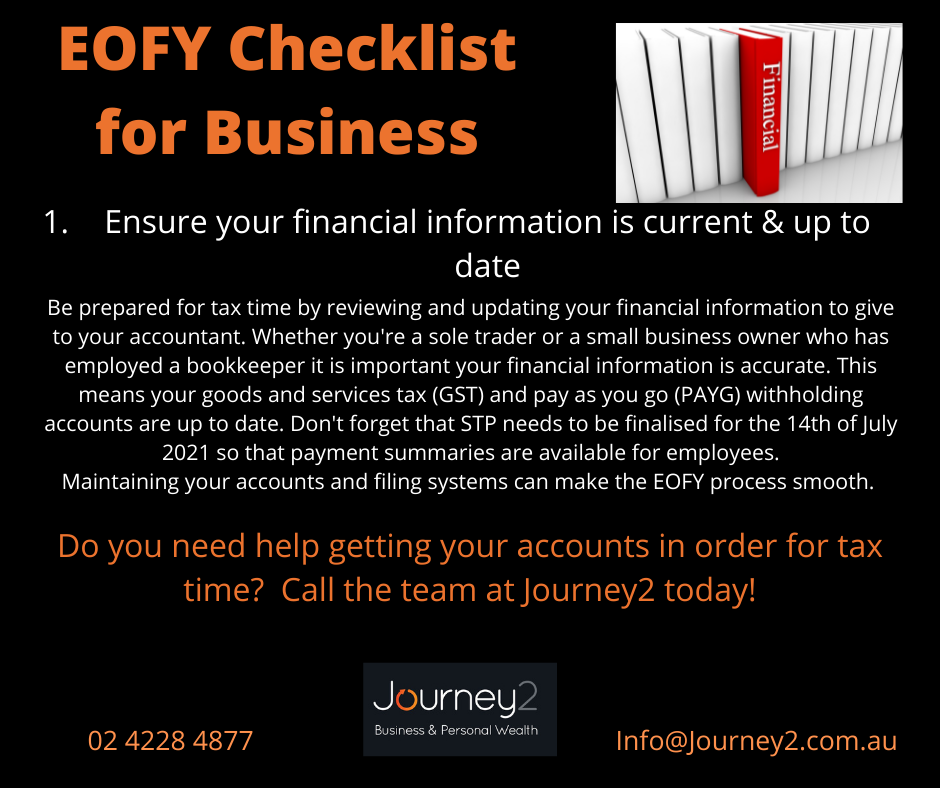 EOFY Checklist for Business